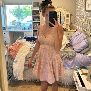 Women’s pink dress!